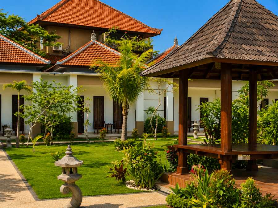 Tropical garden villa in Pecatu